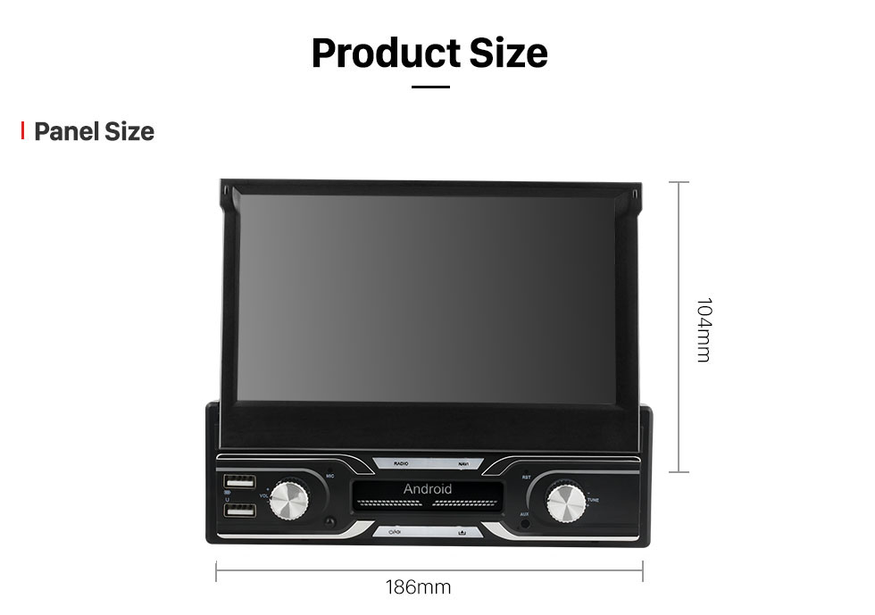 Seicane 7 inch Android 10.0 Universal One DIN Car Radio GPS Navigation Multimedia Player with Bluetooth WIFI Music Support Mirror Link SWC DVR 1080P Video Seicane 7 inch Android 10.0 Universal One DIN Car Radio GPS Navigation Multimedia Player with Bluetooth WIFI Music Support Mirror Link SWC DVR 1080P Video