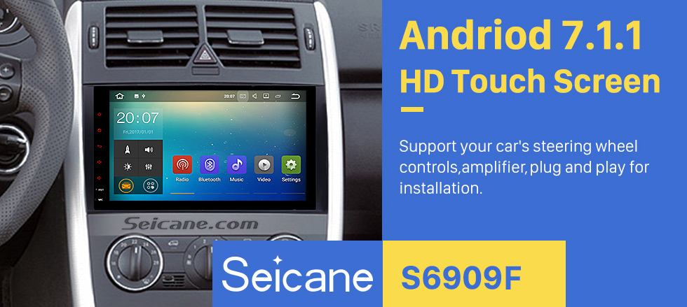 Seicane Android 7.1 9 inch Multi-touch Screen for 2004-2012 Mercedes Benz A Class W169 A150 A160 A170 Radio GPS Navigation Car Stereo with Bluetooth music WiFi Mirror Link OBD2 USB SD Seicane Android 7.1 9 inch Multi-touch Screen for 2004-2012 Mercedes Benz A Class W169 A150 A160 A170 Radio GPS Navigation Car Stereo with Bluetooth music WiFi Mirror Link OBD2 USB SD