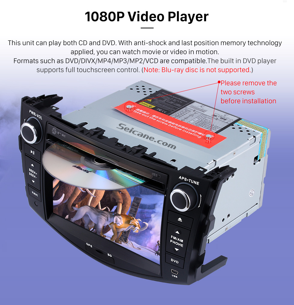 Seicane Android 7.1 Aftermarket Head unit for 2006-2012 TOYOTA RAV4 with HD Touchscreen 1024*600 Radio RDS GPS Navigation System Bluetooth WiFi Mirror Link Steering Wheel Control Seicane Android 7.1 Aftermarket Head unit for 2006-2012 TOYOTA RAV4 with HD Touchscreen 1024*600 Radio RDS GPS Navigation System Bluetooth WiFi Mirror Link Steering Wheel Control