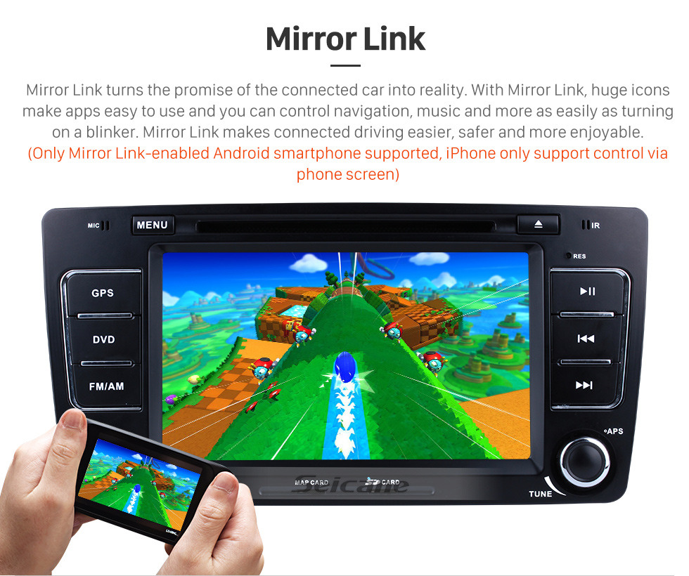 Seicane Android 9.0 Radio GPS Navigation System for 2005-2008 2013-2016 SKODA OCTAVIA with DVD Player Bluetooth Touch Screen 3G WiFi Mirror Link OBD2 Video DVR AUX Rearview Camera Seicane Android 9.0 Radio GPS Navigation System for 2005-2008 2013-2016 SKODA OCTAVIA with DVD Player Bluetooth Touch Screen 3G WiFi Mirror Link OBD2 Video DVR AUX Rearview Camera