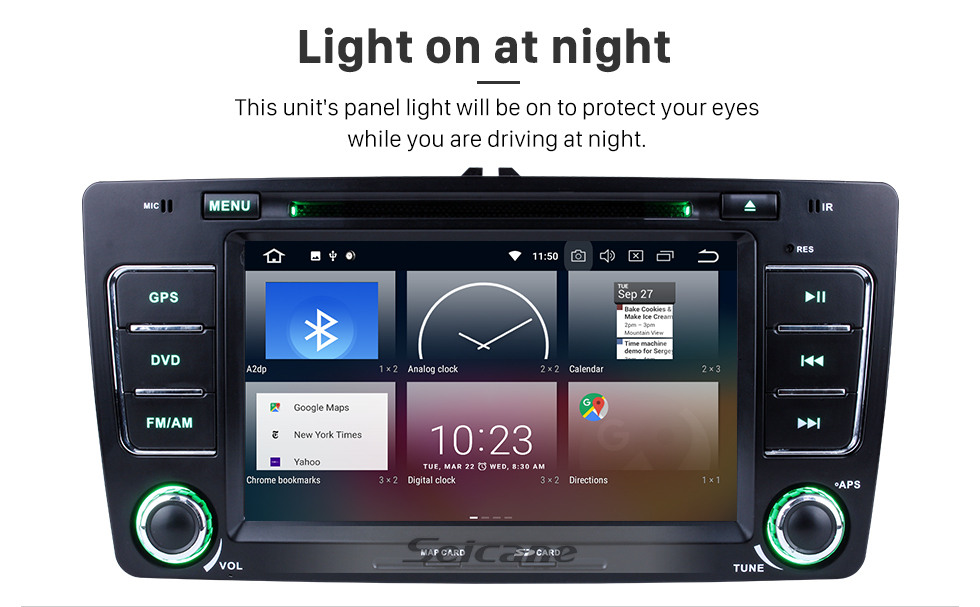 Seicane Android 9.0 Radio GPS Navigation System for 2005-2008 2013-2016 SKODA OCTAVIA with DVD Player Bluetooth Touch Screen 3G WiFi Mirror Link OBD2 Video DVR AUX Rearview Camera Seicane Android 9.0 Radio GPS Navigation System for 2005-2008 2013-2016 SKODA OCTAVIA with DVD Player Bluetooth Touch Screen 3G WiFi Mirror Link OBD2 Video DVR AUX Rearview Camera