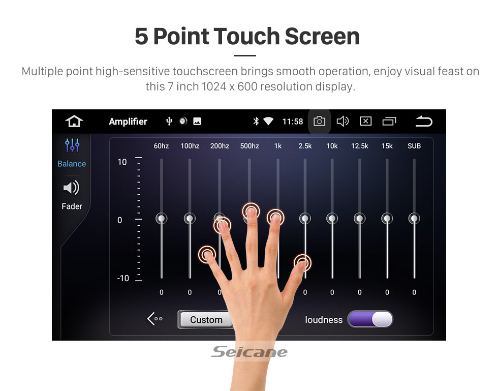 Seicane HD 1024*600 Android 9.0 2009-2013 Skoda Octavia Radio Upgrade mit in Auto Sat Nav Stereo Multi-touch kapazitive Screen 3G Wlan Bluetooth Spiegel-Verbindung OBD2 AUX MP3 Lenkrad-Steuerung HD 1080P