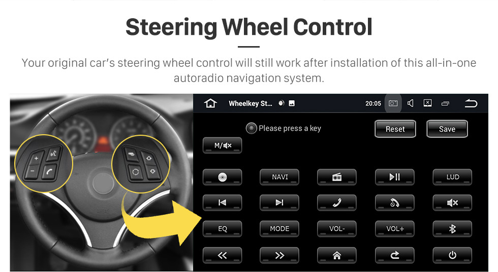 Seicane Pure Android 9.0 2003-2011 Porsche Cayenne DVD Navigation System AM FM Radio 3G WiFi Bluetooth Music Mirror Link OBDII Steering Wheel Control Backup Camera DVR AUX Seicane Pure Android 9.0 2003-2011 Porsche Cayenne DVD Navigation System AM FM Radio 3G WiFi Bluetooth Music Mirror Link OBDII Steering Wheel Control Backup Camera DVR AUX