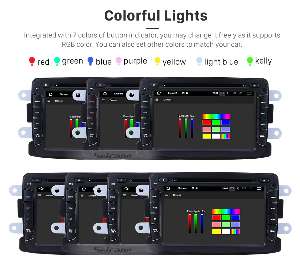 Seicane Android 9.0 DVD Player 2009-2013 Dacia Duster Radio Upgrade with Bluetooth GPS Navigation Head Unit Touch Screen 3G WiFi Mirror Link AUX Steering Wheel Control Rearview Camera 1080P video Seicane Android 9.0 DVD Player 2009-2013 Dacia Duster Radio Upgrade with Bluetooth GPS Navigation Head Unit Touch Screen 3G WiFi Mirror Link AUX Steering Wheel Control Rearview Camera 1080P video
