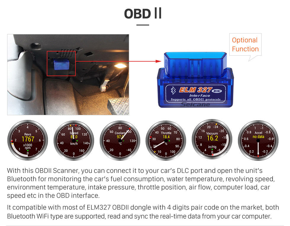 Seicane Android 9.0 DVD GPS подголовник для 2004-2011 Mercedes Benz CLK Class W209 CLK270 CLK320 CLK350 CLK500 CLK550с Радио RDS блютуз 3G WiFi Зеркальная ссылка OBD2