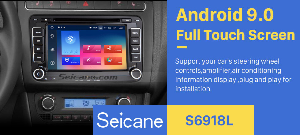 Seicane 7 inch 2006-2012 VW VOLKSWAGEN MAGOTAN HD Touchscreen Radio Android 9.0 GPS Navigation with Bluetooth Music USB Audio Aux WIFI Mirror Link Steering wheel control Seicane 7 inch 2006-2012 VW VOLKSWAGEN MAGOTAN HD Touchscreen Radio Android 9.0 GPS Navigation with Bluetooth Music USB Audio Aux WIFI Mirror Link Steering wheel control