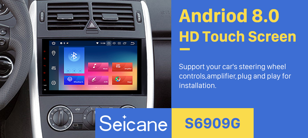 Seicane 2006 2007 2008-2012 Mercedes Benz Sprinter 211 CDI 309 CDI 311 CDI 509 CDI 9 inch Android 8.0 GPS Sat Nav Bluetooth USB WIFI Car Radio Support Auto A/V Audio system Aux Mirror Link 1080P Video Seicane 2006 2007 2008-2012 Mercedes Benz Sprinter 211 CDI 309 CDI 311 CDI 509 CDI 9 inch Android 8.0 GPS Sat Nav Bluetooth USB WIFI Car Radio Support Auto A/V Audio system Aux Mirror Link 1080P Video