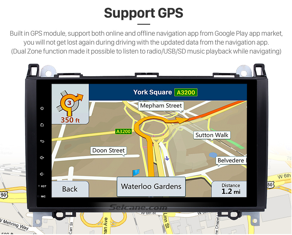 Seicane Aftermarket Navigation Android 8.0 GPS Radio Stereo Upgrade for 2004 2005 2006 2007-2012 Mercedes Benz B Class W245 B150 B160 B170 B180 B200 B55 Bluetooth WIFI Mirror Link 1080P Video Multimedia Player Support Steering Wheel Control Backup Camera OBD2 Seicane Aftermarket Navigation Android 8.0 GPS Radio Stereo Upgrade for 2004 2005 2006 2007-2012 Mercedes Benz B Class W245 B150 B160 B170 B180 B200 B55 Bluetooth WIFI Mirror Link 1080P Video Multimedia Player Support Steering Wheel Control Backup Camera OBD2