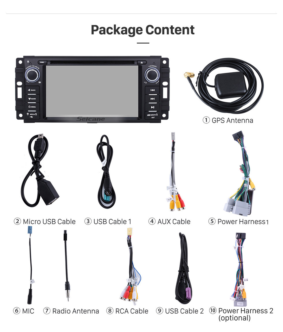 Seicane OEM 2007 2008 2009 2010 Jeep Wrangler Unlimited Android 9.0 Radio GPS Navi DVD Player Stereo Upgrade with Bluetooth WIFI 1080P Video USB SD Mirror Link Steering Wheel Control Seicane OEM 2007 2008 2009 2010 Jeep Wrangler Unlimited Android 9.0 Radio GPS Navi DVD Player Stereo Upgrade with Bluetooth WIFI 1080P Video USB SD Mirror Link Steering Wheel Control