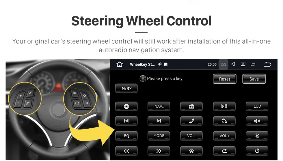 Seicane puro Android 9.0 OEM Radio GPS instalación para 2009 2010 2011 Jeep Compass con DVD 3G WiFi OBD2 Bluetooth 1080P Vínculo espejo MP3 MP4