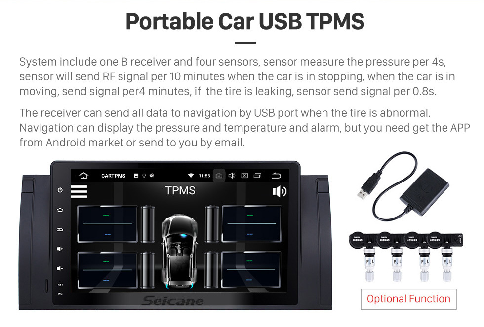 Seicane Android 9.0 1996 1997 1998 1999 2000-2003 BMW 5 Series E39 520i 523i 525i M5 9 inch HD touchscreen 1024*600 Car Stereo GPS System with Bluetooth Radio RDS Tuner WiFi Mirror Link Seicane Android 9.0 1996 1997 1998 1999 2000-2003 BMW 5 Series E39 520i 523i 525i M5 9 inch HD touchscreen 1024*600 Car Stereo GPS System with Bluetooth Radio RDS Tuner WiFi Mirror Link