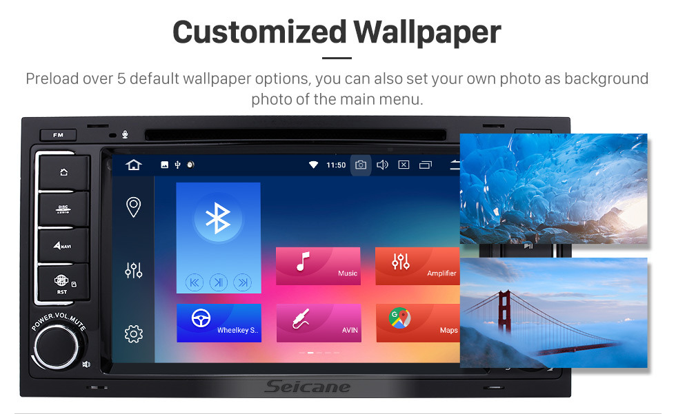 Seicane Android 9.0 Multimedia Bluetooth DVD Player for 2002-2011 VW Volkswagen TOUAREG with GPS Radio RDS 3G WiFi Backup Camera Mirror Link OBD2 Seicane Android 9.0 Multimedia Bluetooth DVD Player for 2002-2011 VW Volkswagen TOUAREG with GPS Radio RDS 3G WiFi Backup Camera Mirror Link OBD2