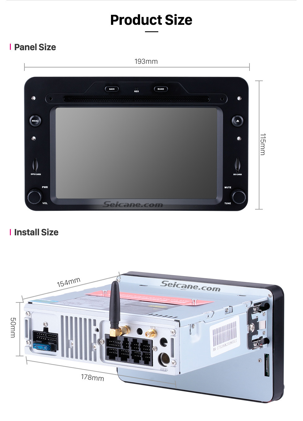 Seicane Android 9.0 radio DVD Player GPS navigation System for 2006 onwards Alfa Romeo Spider with Touch Screen Bluetooth Music Mirror Link OBD2 3G WiFi AUX Steering Wheel Control Backup Camera Seicane Android 9.0 radio DVD Player GPS navigation System for 2006 onwards Alfa Romeo Spider with Touch Screen Bluetooth Music Mirror Link OBD2 3G WiFi AUX Steering Wheel Control Backup Camera