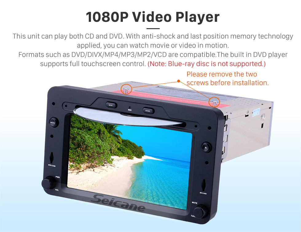 Seicane Android 9.0 rádio DVD Player Sistema de navegação GPS para 2006 Alfa Romeo Spider em diante com tela de toque Bluetooth Música Ligação de espelho OBD2 3G WiFi AUX Controle do volante Câmera de Backup Seicane Android 9.0 rádio DVD Player Sistema de navegação GPS para 2006 Alfa Romeo Spider em diante com tela de toque Bluetooth Música Ligação de espelho OBD2 3G WiFi AUX Controle do volante Câmera de Backup