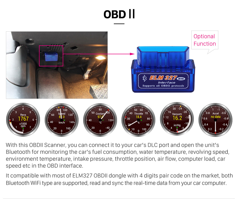 Seicane 8 pouces 2006-2011 Honda CRV Android 7.1 DVD Navigation Voiture Stéréo avec 4G WiFi Radio RDS Bluetooth Miroir Lien OBD2 Caméra Arrière Contrôle Au Volant 1080 P Vidéo