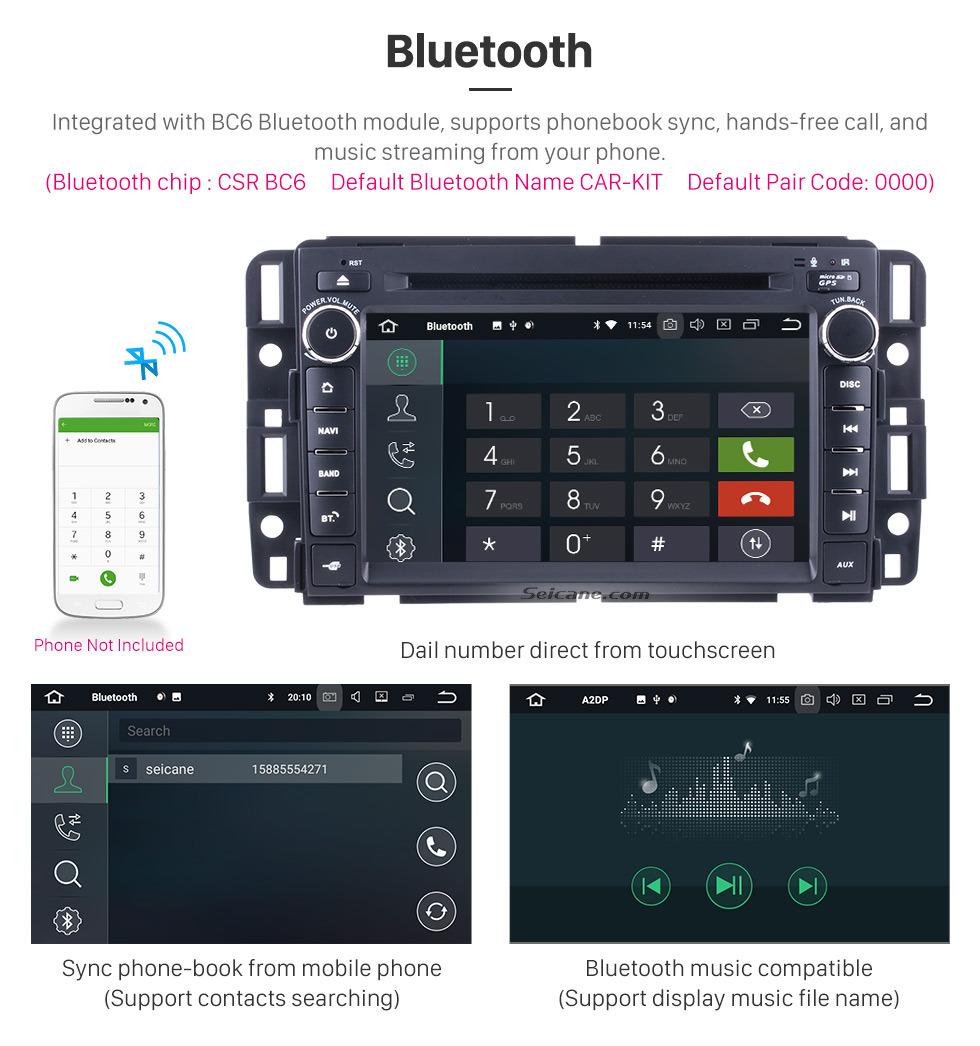 Seicane Android 9.0 GPS Navigation System Radio For 2007-2012 Buick Enclave With DVD Player Bluetooth 1080P Video USB SD Rearview Camera TV Tuner DVR WIFI Seicane Android 9.0 GPS Navigation System Radio For 2007-2012 Buick Enclave With DVD Player Bluetooth 1080P Video USB SD Rearview Camera TV Tuner DVR WIFI