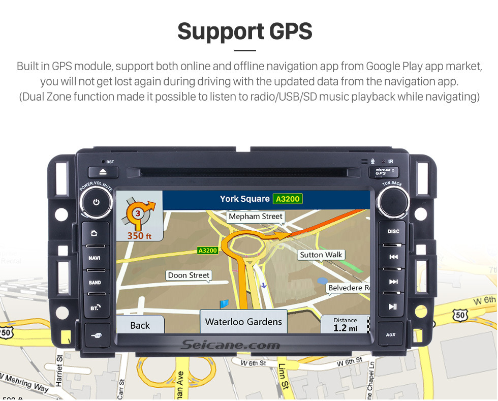 Seicane Android 9.0 GPS Navigation System Radio For 2007-2012 Buick Enclave With DVD Player Bluetooth 1080P Video USB SD Rearview Camera TV Tuner DVR WIFI Seicane Android 9.0 GPS Navigation System Radio For 2007-2012 Buick Enclave With DVD Player Bluetooth 1080P Video USB SD Rearview Camera TV Tuner DVR WIFI