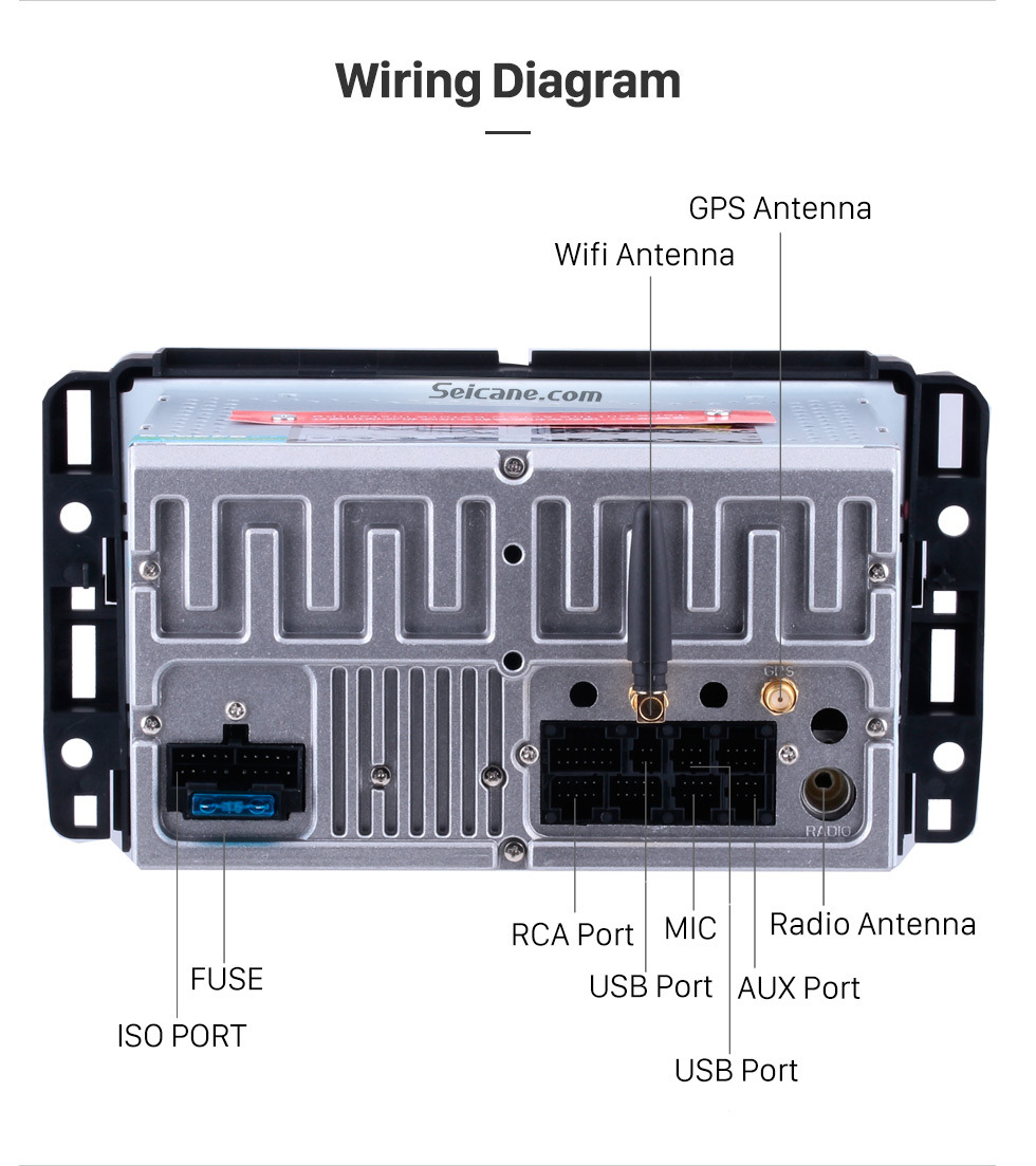 Seicane OEM 2007-2013 GMC Yukon Tahoe Acadia Chevrolet Chevrolet Tahoe Vorstadt Buick Enclave Android 9.0 Radio Entfernung mit Autoradio GPS Navigation Auto A / V System 1024 * 600 Multi-Touch kapazitiver Bildschirm Spiegel Verbindung Seicane OEM 2007-2013 GMC Yukon Tahoe Acadia Chevrolet Chevrolet Tahoe Vorstadt Buick Enclave Android 9.0 Radio Entfernung mit Autoradio GPS Navigation Auto A / V System 1024 * 600 Multi-Touch kapazitiver Bildschirm Spiegel Verbindung