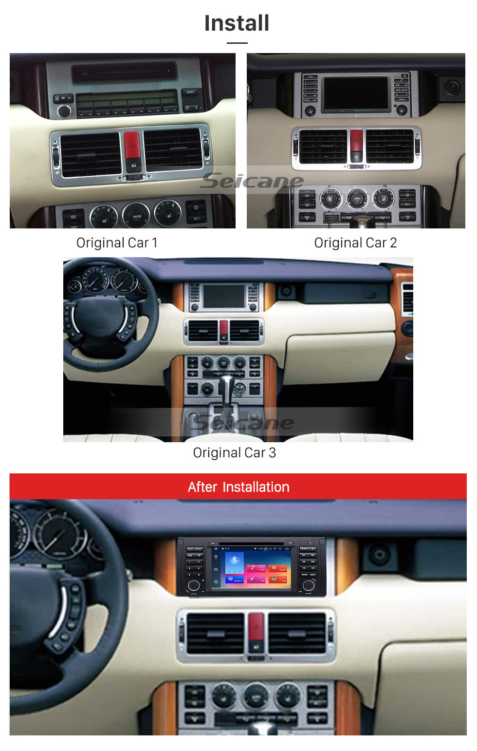 Seicane Android 9.0 Radio GPS Navigation DVD Player for 1996-2003 BMW 5 Series E39 520i 523i 525i M5 1994-2001 BMW 7-serie E38 support Canbus Bluetooth Music USB WIFI 1080P HD TV Mirror Link OBD2 Aux Seicane Android 9.0 Radio GPS Navigation DVD Player for 1996-2003 BMW 5 Series E39 520i 523i 525i M5 1994-2001 BMW 7-serie E38 support Canbus Bluetooth Music USB WIFI 1080P HD TV Mirror Link OBD2 Aux