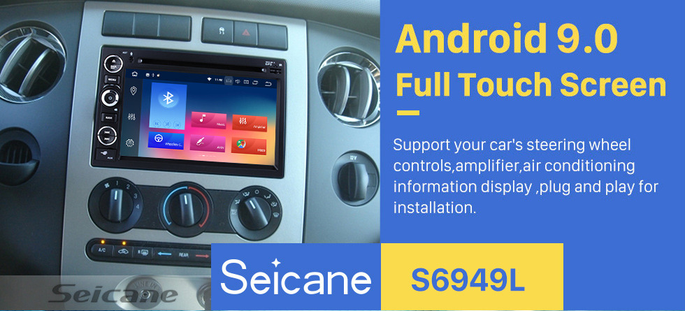 Seicane 7 Inch HD Touchscreen Android 9.0 In Dash Radio For 2005-2009 Ford Freestyle Mustang DVD Player GPS Navigation System Bluetooth Phone WIFI Support Digital TV DVR USB OBDII Steering Wheel Control Seicane 7 Inch HD Touchscreen Android 9.0 In Dash Radio For 2005-2009 Ford Freestyle Mustang DVD Player GPS Navigation System Bluetooth Phone WIFI Support Digital TV DVR USB OBDII Steering Wheel Control
