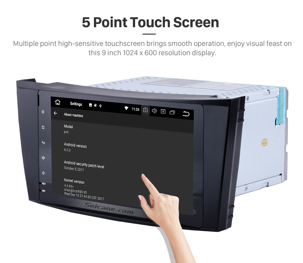 Seicane OEM Android 8.0 Aftermarket Radio Navigation Bluetooth for 2004-2011 Mercedes Benz CLS W219 CLS350 CLS500 CLS55 with 3G WiFi DVD Auto A/V Mirror Link OBD2 Seicane OEM Android 8.0 Aftermarket Radio Navigation Bluetooth for 2004-2011 Mercedes Benz CLS W219 CLS350 CLS500 CLS55 with 3G WiFi DVD Auto A/V Mirror Link OBD2