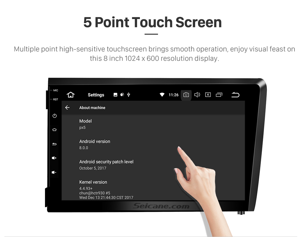 Seicane 8 polegadas Android 10.0 HD Touch Screen DVD Player para 2000-2004 VOLVO S60 V70 XC70 Rádio Bluetooth Navegação GPS 3G WiFi Vídeo Espelho link suporte para câmera de backup AUX USB SD