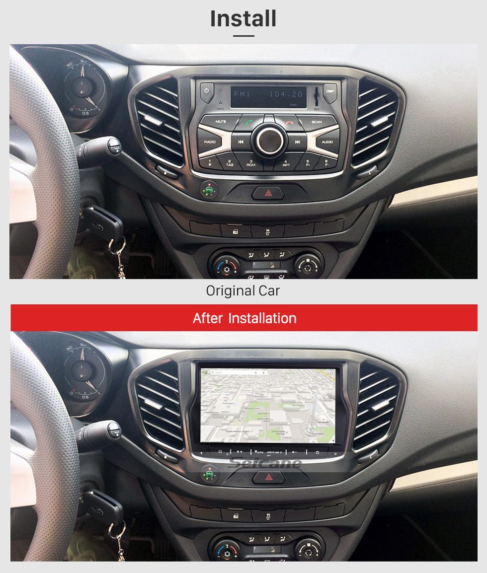 Seicane Android 9.0 In dash Radio 8 Inch HD Touchscreen For 2010-2017 Lada Vesta GPS Navigation Bluetooth Music USB Audio system Support Backup Camera Digital TV DVR Steering Wheel Control Seicane Android 9.0 In dash Radio 8 Inch HD Touchscreen For 2010-2017 Lada Vesta GPS Navigation Bluetooth Music USB Audio system Support Backup Camera Digital TV DVR Steering Wheel Control