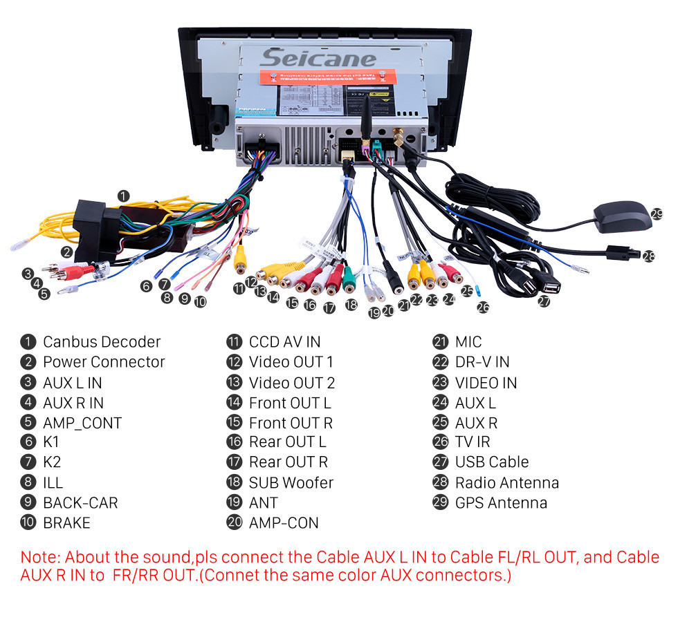 Seicane 7 pulgadas Android 10.0 HD Pantalla táctil 1024 * 600 2004-2012 BMW Serie 1 E81 E82 116i 118i 120i 130i con radio Bluetooth Sistema de navegación con DVD AUX WIFI Enlace espejo OBD2