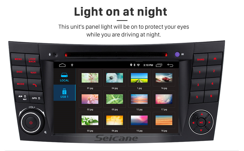 Seicane Android 9.0 7-дюймовый Автомобильный DVD плеер для 2004-2011 Mercedes-Benz CLS W219(сенсорным дисплеем,GPS,ТВ,4G,Wifi) Seicane Android 9.0 7-дюймовый Автомобильный DVD плеер для 2004-2011 Mercedes-Benz CLS W219(сенсорным дисплеем,GPS,ТВ,4G,Wifi)