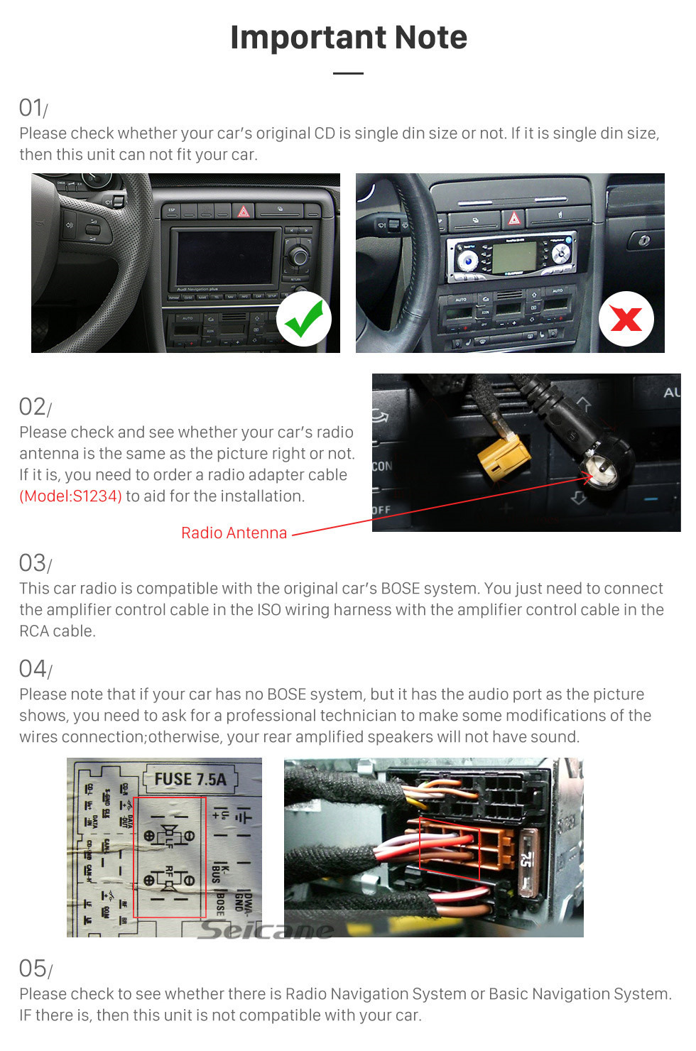 Seicane HD 1024*600 Multi-touch Screen Android 10.0 DVD Navigation Head Unit for 2013 2014 2015 SEAT EXEO with Radio Tuner 4G WiFi Bluetooth Music Mirror Link OBD2 AUX DVR Seicane HD 1024*600 Multi-touch Screen Android 10.0 DVD Navigation Head Unit for 2013 2014 2015 SEAT EXEO with Radio Tuner 4G WiFi Bluetooth Music Mirror Link OBD2 AUX DVR
