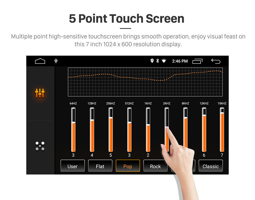 Seicane 7-дюймовый Android 10.0 GPS-навигация для 2006-2012 VW VOLKSWAGEN MAGOTAN HD Сенсорный радиоприемник с Bluetooth Музыка USB Аудио WIFI Управление на рулевом колесе