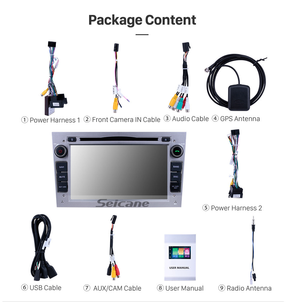 Seicane Android 10.0 in Dash GPS Radio Aftermarket Stereo for 2006-2011 Opel Corsa with 3G WiFi CD DVD Player Bluetooth Music Mirror Link OBD2 Backup Camera Steering Wheel Control Seicane Android 10.0 in Dash GPS Radio Aftermarket Stereo for 2006-2011 Opel Corsa with 3G WiFi CD DVD Player Bluetooth Music Mirror Link OBD2 Backup Camera Steering Wheel Control