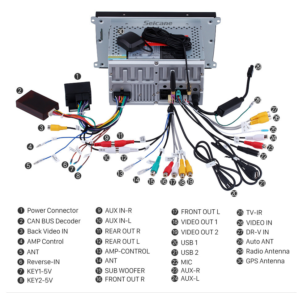 Seicane Android 10.0 Navegación GPS Radio de 7 pulgadas para 2003 2004 2005 2006-2010 Porsche Cayenne Reproductor de DVD para coche Bluetooth Teléfono Espejo Enlace Control del volante Seicane Android 10.0 Navegación GPS Radio de 7 pulgadas para 2003 2004 2005 2006-2010 Porsche Cayenne Reproductor de DVD para coche Bluetooth Teléfono Espejo Enlace Control del volante