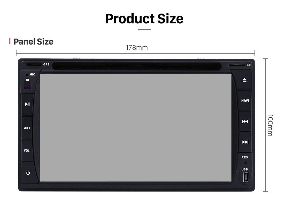 Seicane 6.2 inch GPS Navigation Universal Radio Android 10.0 Bluetooth HD Touchscreen AUX Music support 1080P Digital TV TPMS Carplay Seicane 6.2 inch GPS Navigation Universal Radio Android 10.0 Bluetooth HD Touchscreen AUX Music support 1080P Digital TV TPMS Carplay