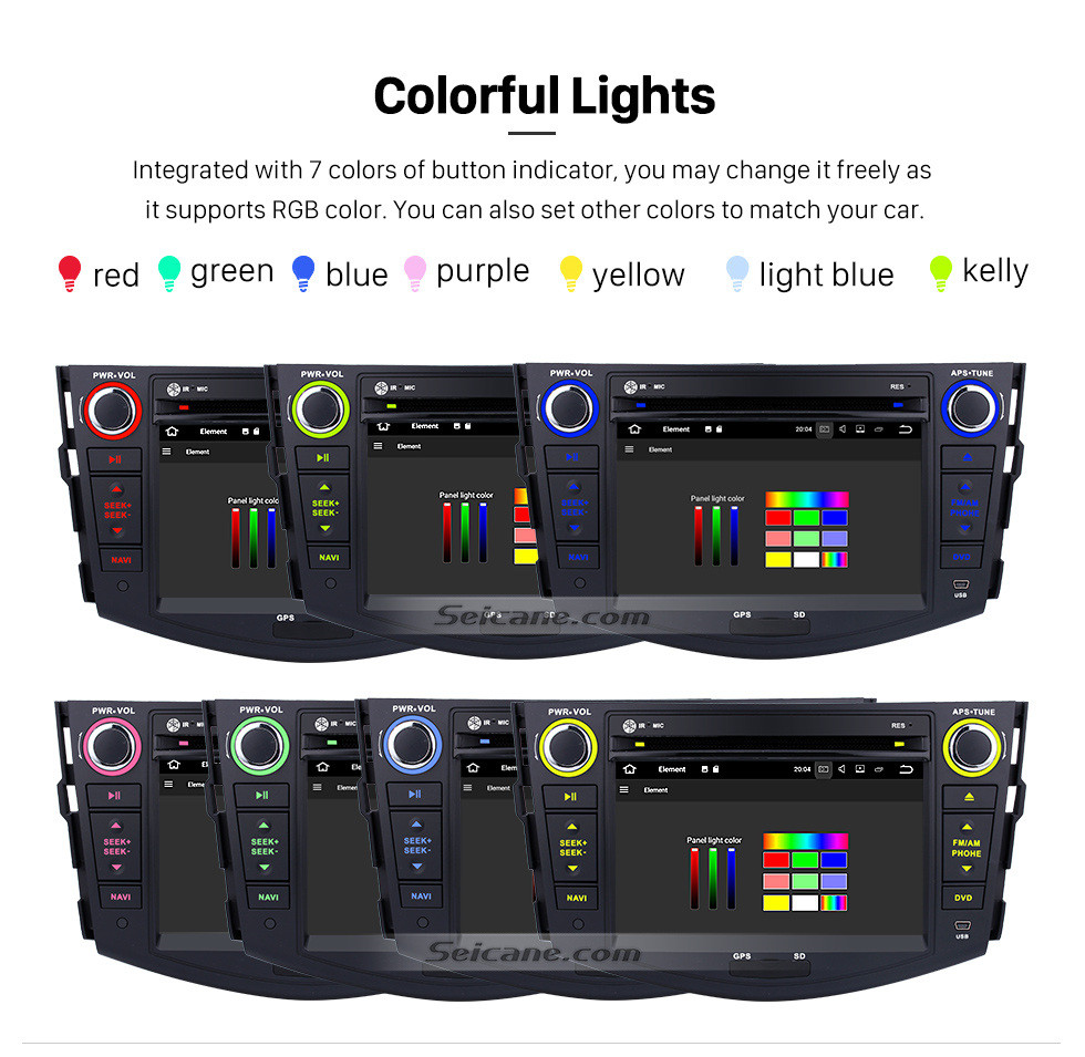 Seicane Android 10.0 2006-2012 Toyota Rav4 Radio DVD Audio 3D GPS System TV Tuner WiFi 3G Bluetooth Steering Wheel Control DVR AUX HD 1080P Backup Camera Seicane Android 10.0 2006-2012 Toyota Rav4 Radio DVD Audio 3D GPS System TV Tuner WiFi 3G Bluetooth Steering Wheel Control DVR AUX HD 1080P Backup Camera