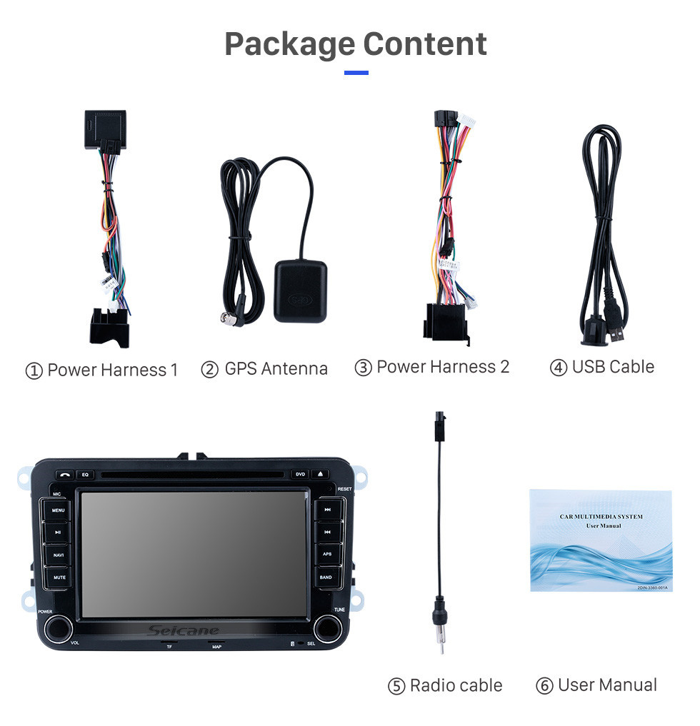 Seicane 7 zoll autoradio dvd player für 2004-2011 vw volkswagen sagitar passat transporter GPS-Navigationssystem bluetooth audio system unterstützung rückfahrkamera aux dvr Seicane 7 zoll autoradio dvd player für 2004-2011 vw volkswagen sagitar passat transporter GPS-Navigationssystem bluetooth audio system unterstützung rückfahrkamera aux dvr