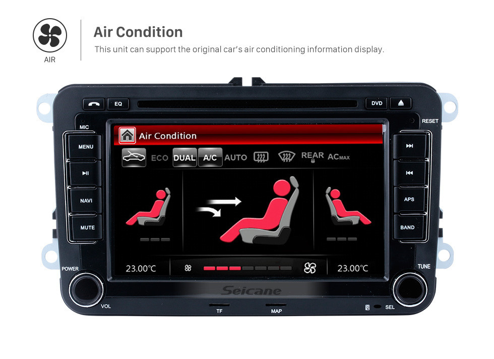 Seicane 7 zoll autoradio dvd player für 2004-2011 vw volkswagen sagitar passat transporter GPS-Navigationssystem bluetooth audio system unterstützung rückfahrkamera aux dvr Seicane 7 zoll autoradio dvd player für 2004-2011 vw volkswagen sagitar passat transporter GPS-Navigationssystem bluetooth audio system unterstützung rückfahrkamera aux dvr