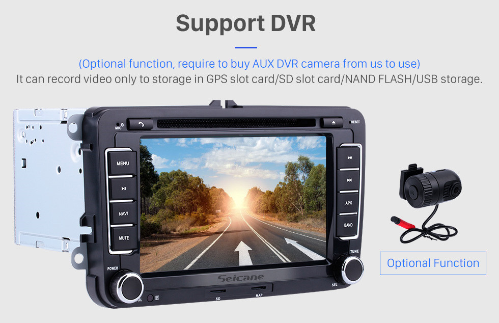 Seicane Double Din DVD Player GPS Navigation for 2003-2011 VW Volkswagen Golf Plus Passat B6 Radio Bluetooth Phone Car Stereo Support AUX DVR Steering Wheel Control Seicane Double Din DVD Player GPS Navigation for 2003-2011 VW Volkswagen Golf Plus Passat B6 Radio Bluetooth Phone Car Stereo Support AUX DVR Steering Wheel Control