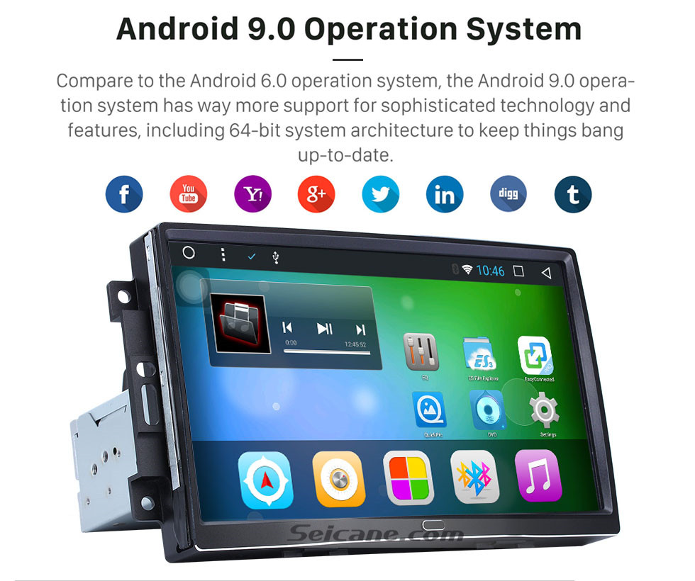Seicane 9 inch Android 8.1 Autoradio GPS Navigation Bluetooth for 2004-2008 Chrysler 300C Jeep Dodge with DVD AUX Steering Wheel Control USB Seicane 9 inch Android 8.1 Autoradio GPS Navigation Bluetooth for 2004-2008 Chrysler 300C Jeep Dodge with DVD AUX Steering Wheel Control USB