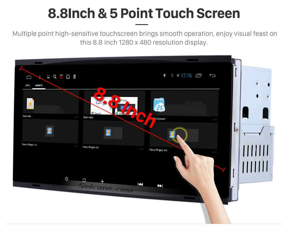 Seicane 8.8 inch Android 7.1 2009 2010 Volksworgen T5 Multivan GPS Navigation System with Touch Screen 3G WiFi Capacitive Rear camera AUX Steering Wheel Control USB Bluetooth 1080P TPMS DVR OBDII Seicane 8.8 inch Android 7.1 2009 2010 Volksworgen T5 Multivan GPS Navigation System with Touch Screen 3G WiFi Capacitive Rear camera AUX Steering Wheel Control USB Bluetooth 1080P TPMS DVR OBDII