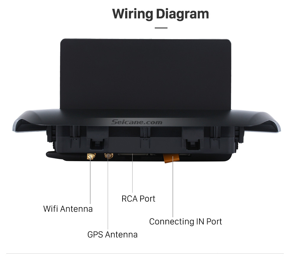 Seicane Tela sensível ao toque Android 7.1 para 2004-2012 BMW X3 Z4 E85 Unidade principal do rádio do carro Navegação GPS Suporte Bluetooth Câmera retrovisora Controle do volante USB WIFI OBD2