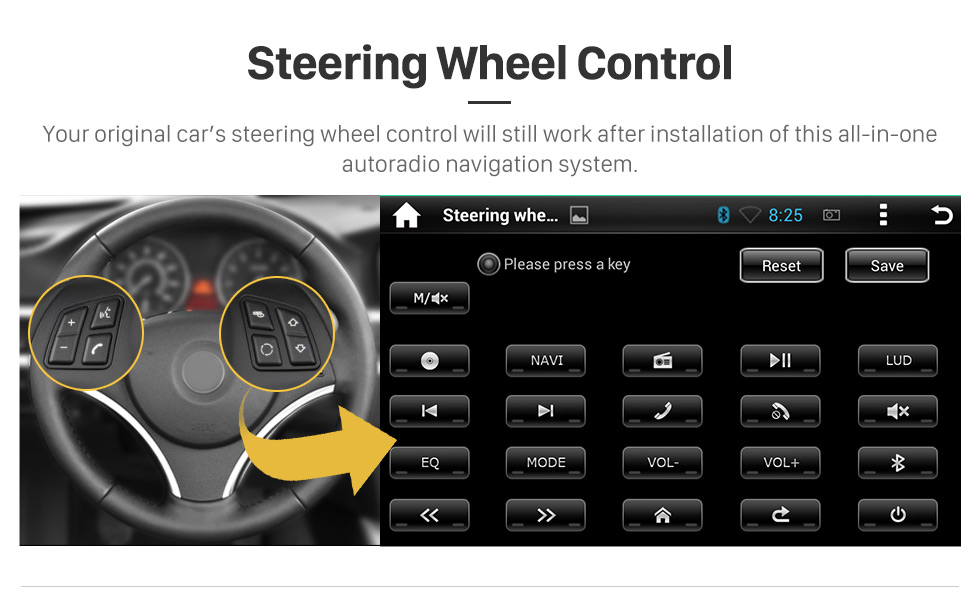 Seicane Tela sensível ao toque Android 7.1 para 2004-2012 BMW X3 Z4 E85 Unidade principal do rádio do carro Navegação GPS Suporte Bluetooth Câmera retrovisora Controle do volante USB WIFI OBD2 Seicane Tela sensível ao toque Android 7.1 para 2004-2012 BMW X3 Z4 E85 Unidade principal do rádio do carro Navegação GPS Suporte Bluetooth Câmera retrovisora Controle do volante USB WIFI OBD2