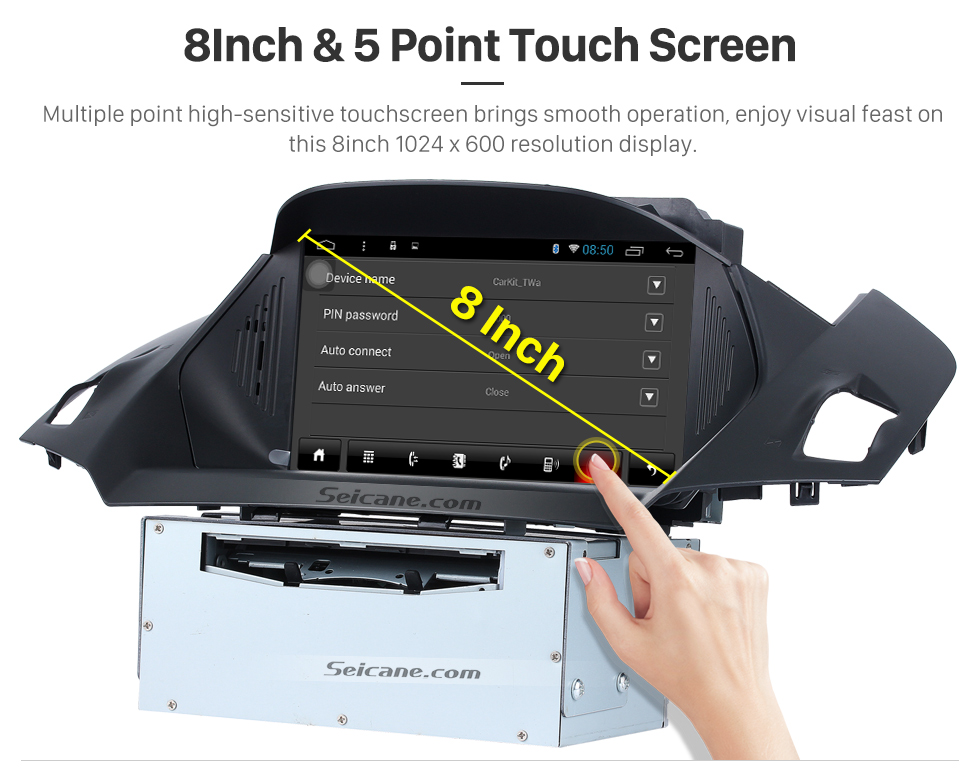 Seicane 8 inch Android 8.1 2011-2017 Ford KUGA C-Max Radio DVD GPS Navigation with Touch Screen Bluetooth 3G Wifi TPMS DVR OBD2 Rear Camera AUX Steering Wheel Control 1080P Mirror Link Seicane 8 inch Android 8.1 2011-2017 Ford KUGA C-Max Radio DVD GPS Navigation with Touch Screen Bluetooth 3G Wifi TPMS DVR OBD2 Rear Camera AUX Steering Wheel Control 1080P Mirror Link