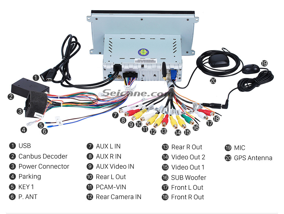 Seicane 2003-2010 PORSCHE Cayenne Android 8.1 Navegación GPS Radio Enlace del espejo Pantalla táctil OBD2 Bluetooth DVR Cámara de respaldo TV USB SD Control del volante WIFI Seicane 2003-2010 PORSCHE Cayenne Android 8.1 Navegación GPS Radio Enlace del espejo Pantalla táctil OBD2 Bluetooth DVR Cámara de respaldo TV USB SD Control del volante WIFI
