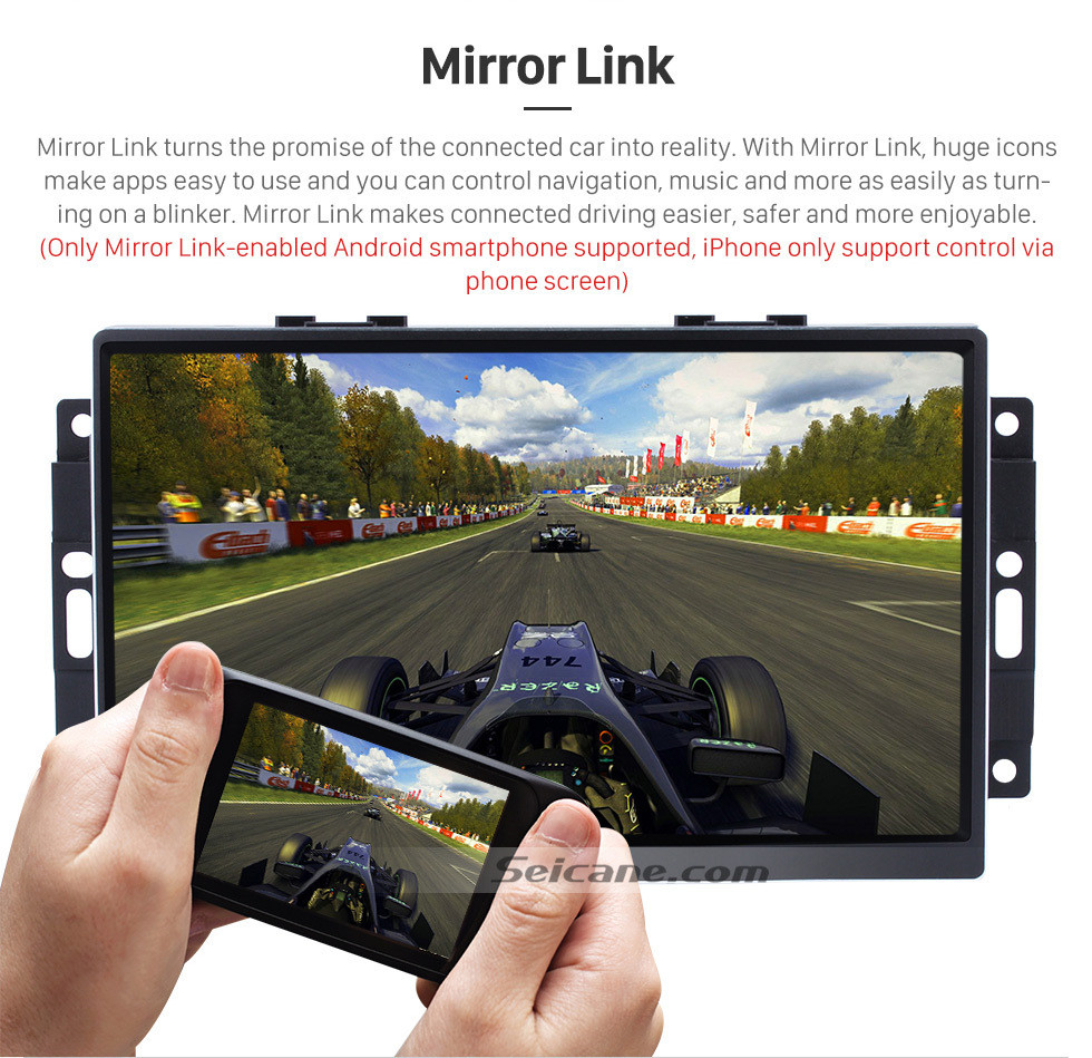 Seicane 9-дюймовый Android 13.0 2004 2005 2006 2007 Jeep Cherokee Commander Compass Patriot Wrangler GPS-навигационная система с Bluetooth 1024 * 600 Сенсорный экран ТВ-тюнер USB AUX MP3 Управление на рулевом колесе Seicane 9-дюймовый Android 13.0 2004 2005 2006 2007 Jeep Cherokee Commander Compass Patriot Wrangler GPS-навигационная система с Bluetooth 1024 * 600 Сенсорный экран ТВ-тюнер USB AUX MP3 Управление на рулевом колесе