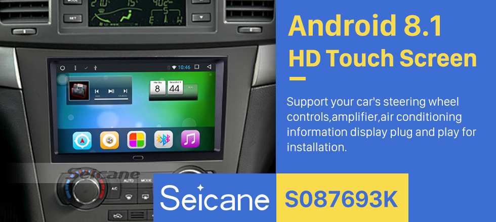 Seicane 9 Inch Android 8.1 GPS Navigation System for 2006-2011 Chevy Chevrolet EPICA/CAPTIVA with 1080P Capacitive Touch Screen 3G Wifi TPMS DVR OBD2 Rear Camera AUX Steering Wheel Control USB Bluetooth Mirror Link Seicane 9 Inch Android 8.1 GPS Navigation System for 2006-2011 Chevy Chevrolet EPICA/CAPTIVA with 1080P Capacitive Touch Screen 3G Wifi TPMS DVR OBD2 Rear Camera AUX Steering Wheel Control USB Bluetooth Mirror Link