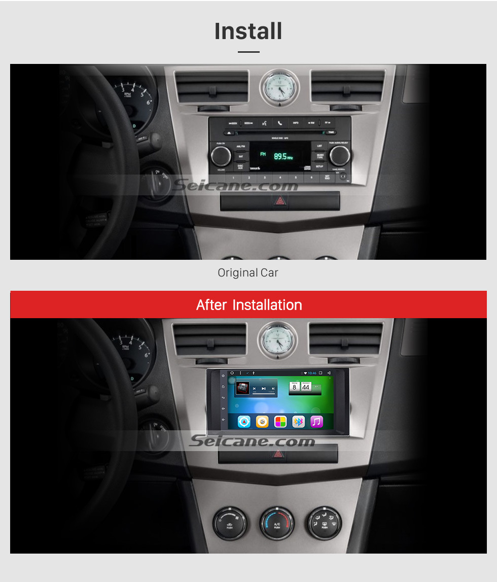 Seicane 2008 2009 2010 Jeep Commander Android 8.1 HD touchscreen Radio GPS navigation system with DVD player Bluetooth Mirror link WIFI Steering Wheel Control 1080P video Seicane 2008 2009 2010 Jeep Commander Android 8.1 HD touchscreen Radio GPS navigation system with DVD player Bluetooth Mirror link WIFI Steering Wheel Control 1080P video