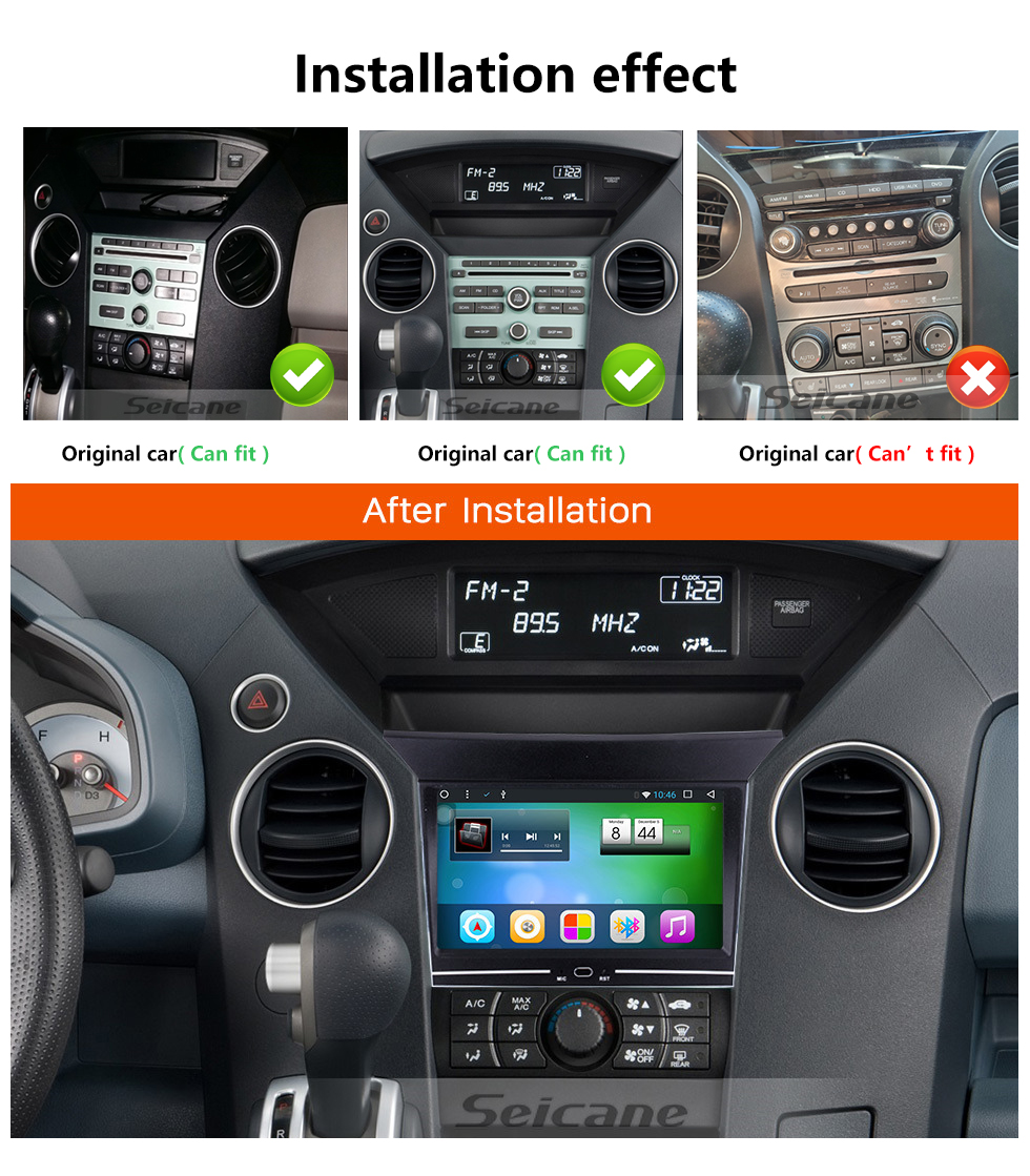 Seicane 7-дюймовый сенсорный экран 1024 * 600 2009 2010 2012 2013 HONDA PILOT Android 10.0 GPS-навигационная система с Bluetooth Carplay 4G Network Seicane 7-дюймовый сенсорный экран 1024 * 600 2009 2010 2012 2013 HONDA PILOT Android 10.0 GPS-навигационная система с Bluetooth Carplay 4G Network