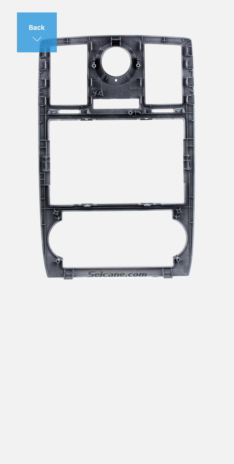 Seicane Seicane Double Din DVD CD Player Trim Panel Car Radio Fascia for 2004, 2005, 2006 - 2008 Chrysler Aspen 300C Seicane Seicane Double Din DVD CD Player Trim Panel Car Radio Fascia for 2004, 2005, 2006 - 2008 Chrysler Aspen 300C