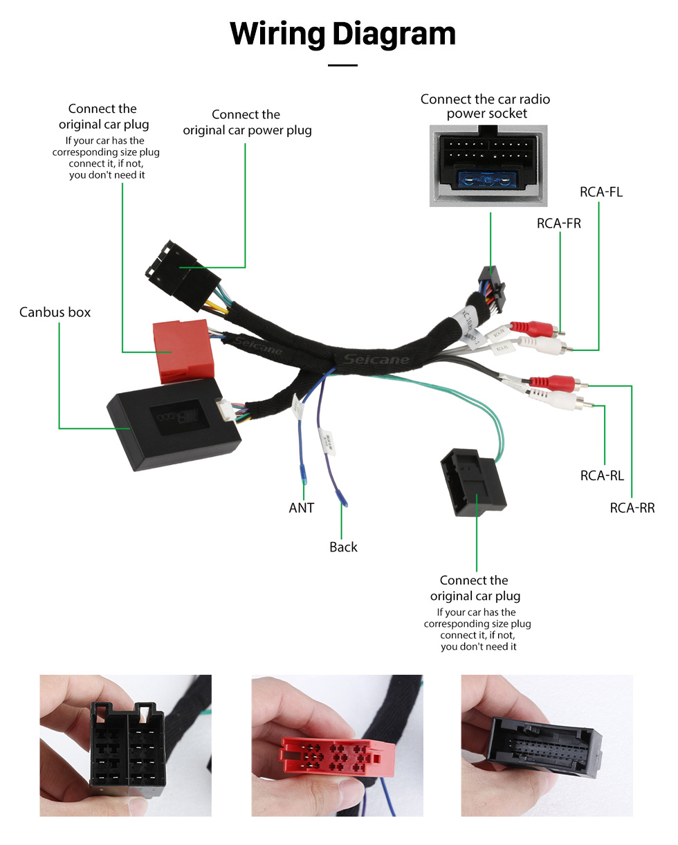 Seicane Android 10.0 Système de navigation GPS pour 1994-2003 Audi A8 S8 avec lecteur DVD Radio à écran tactile Bluetooth WiFi TV HD 1080P Caméra de recul vidéo commande au volant USB SD